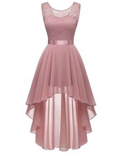 Women Lace Chiffon Evening