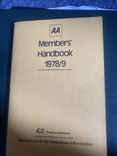 Members' Handbook 1978/9 See