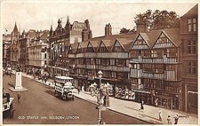 B86066 old staple inn  holborn double decker bus    london uk