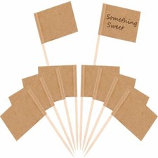 Paper Sandwich Flags Food