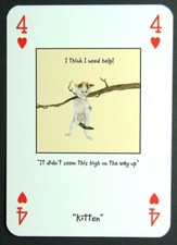 1 x playing card Magnificent