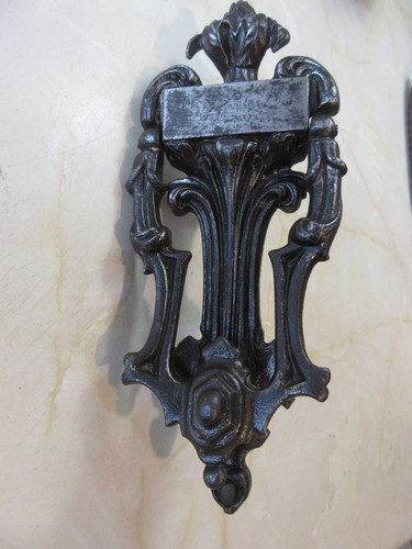 Antique cast iron - door, knocker