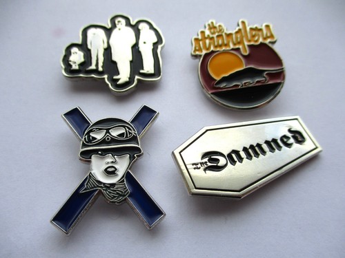 Punk metal badge - metal,