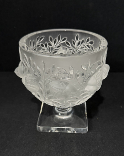 Lalique france frosted crystal - frosted,
