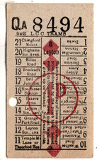 Tram ticket: London County