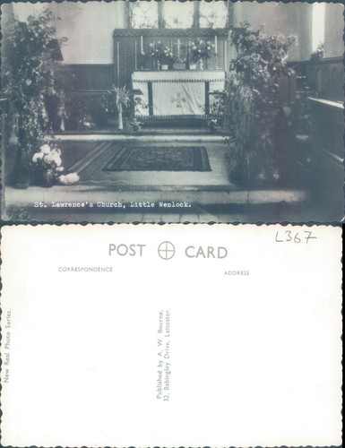 Lawrence church interior - st, lawrence's