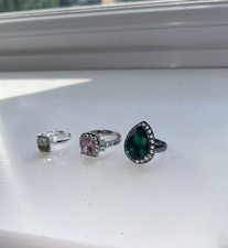 Set Of Three Diamond Rings