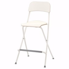 4 Bar stools with backrest