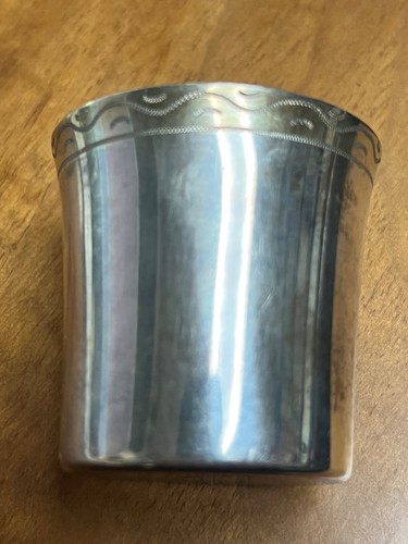 Swedish silver cup gold plated - cup,