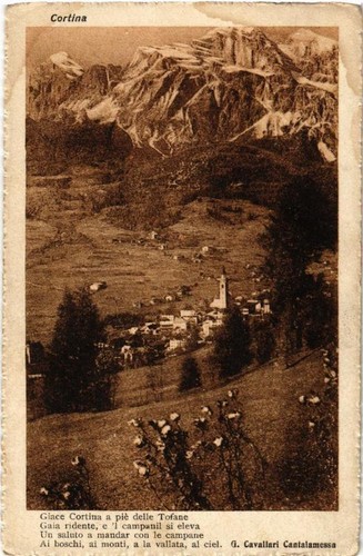 Cpa cortina saluto mandar - un,