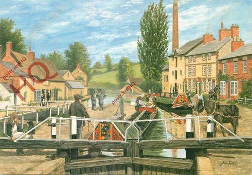 Postcard grand union canal - postcard__grand,