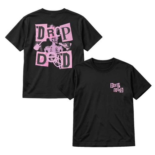 Adults drop dead print black - adults,