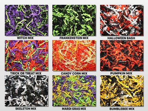 Halloween mix paper crinkle - halloween,