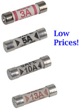 3A 5A 10A 13A  Fuse Domestic Cartridge Plug Household Mains 3 5 10 13 Amp Fuses