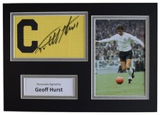 Geoff hurst signed captains - geoff,