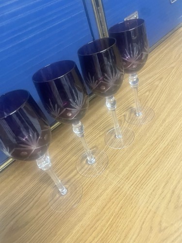 Cut clear amethyst - to, wine