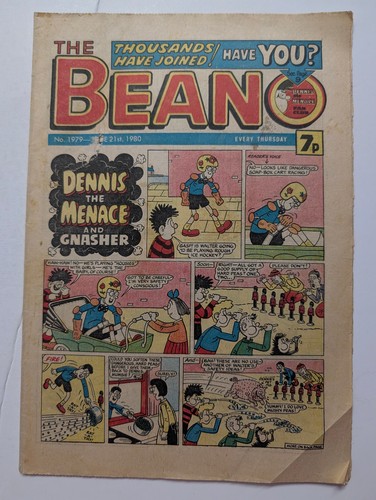 Beano comic 1979 june 21st - comic, no