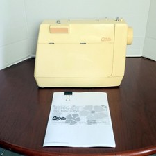 Singer Sewing Genie 353 Portable Sewing Machine With Foot Pedal & Manual Tested