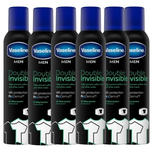 Vaseline men double invisible - men,