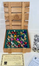 Xmas Baubles Classic Handcrafted Blown Glass Tree Decorations Thomas Pacconi