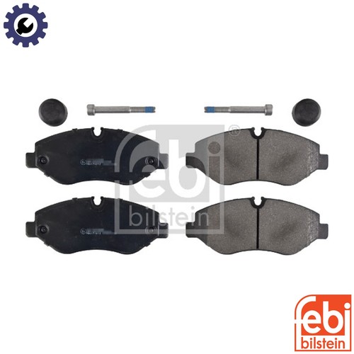 Brake pad set - disc, 16710