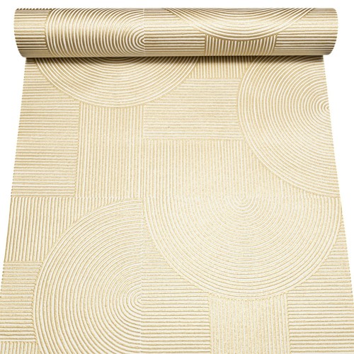 Gold white geometric wallpaper - geometric,