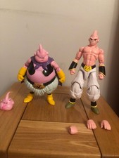 Dragon Ball Z Majin Buu action figures x2