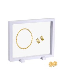 14cm floating Suspension Frame 3D Display case. Coins, Jewellery, collectables