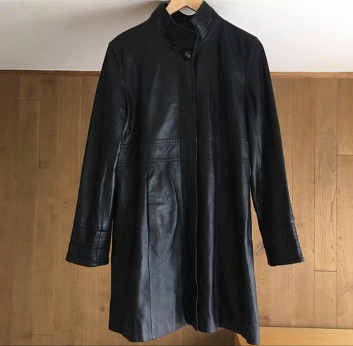 Balmain black sheepskin - black,