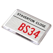 FRIDGE MAGNET - Staverton