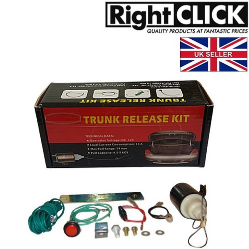 Electric boot release - electric, (trunk)