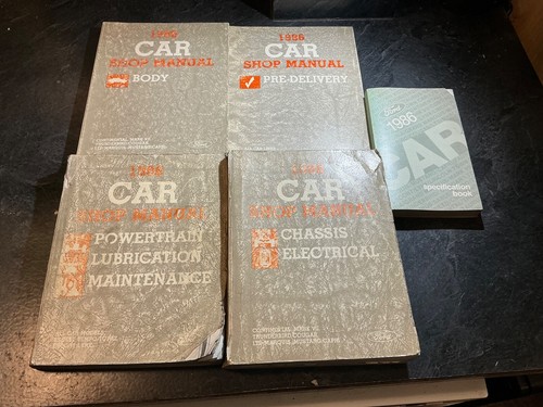1986 ford shop manual - shop, body
