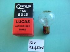 12 Volt 24/24 Watt BA15d Headlamp light bulb Vintage Classic Cars as Lucas 50