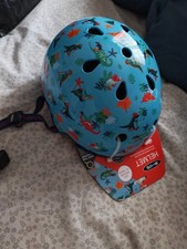 Micro Scooter Helmet Size M 51cm 58cm Dino Style New With Defects