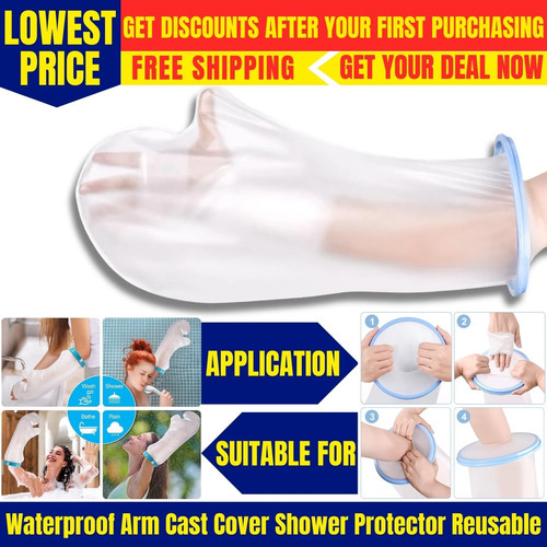 Waterproof arm cast - arm,