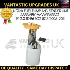 IN-TANK FUEL PUMP & SENDER UNIT FITS VW PASSAT 1.9 2.0 TD B6 3C2 3C5 2005-2011