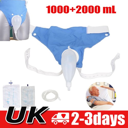 Wearable urinal bag silicone - urinal,