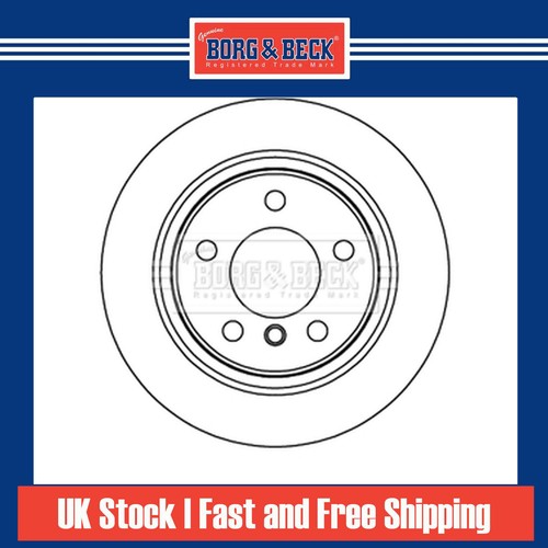 Brake discs solid for bmw - 2x,
