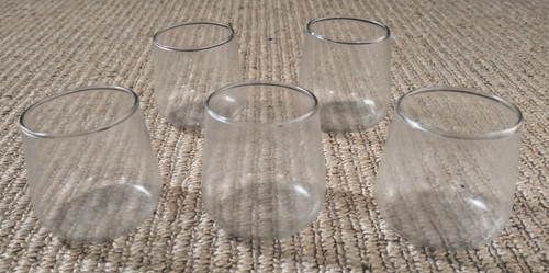 Vintage clear glass - clear,