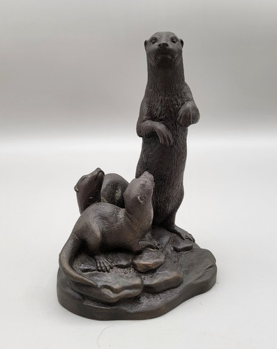 Heredities otter and kits - otter, pups