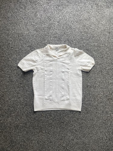 Reiss cream cuban polo - cuban, shirt