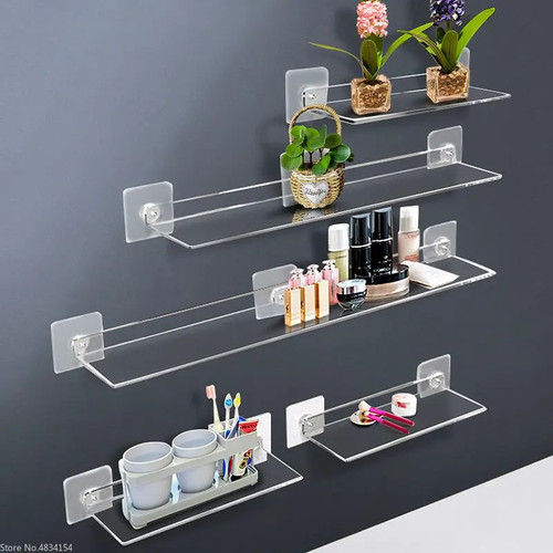 Clear acrylic floating wall - acrylic,