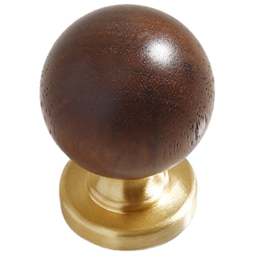 Retro walnut brass cabinet - retro,