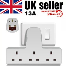 3 Way Plug Adapter 250V/13AMP