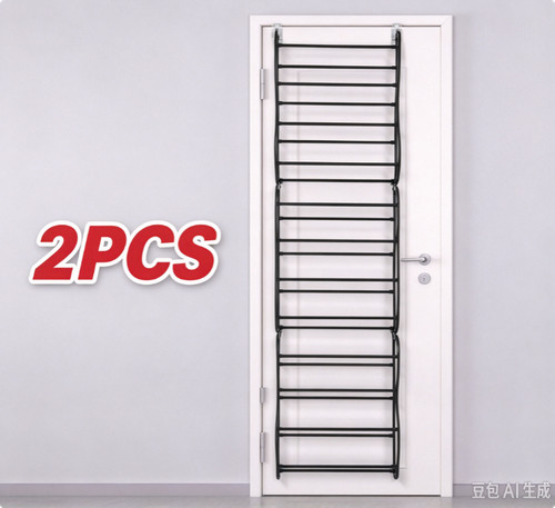 2pcs pair over - door, shoe