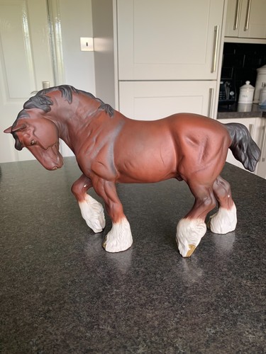 Beswick shire horse large - beswick,