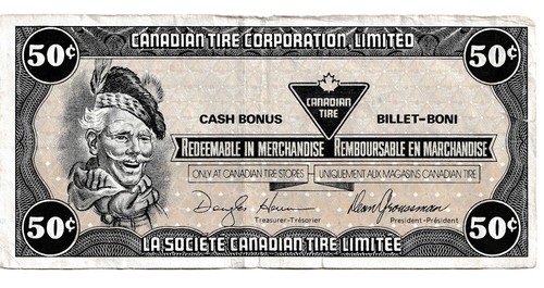 Canadian tire money - canadian,