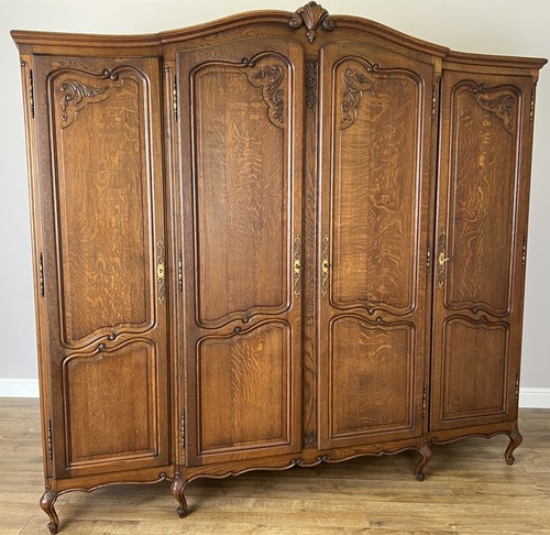 Wardrobe vintage french louis - vintage,