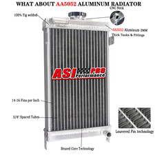 3 Rows Aluminium Radiator For