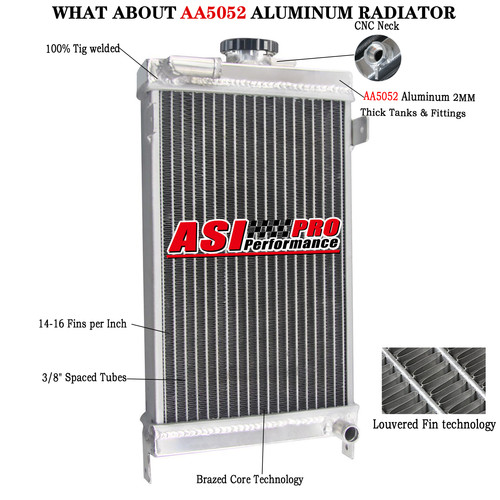 Rows core radiator for - rows,